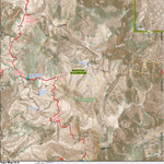 ANST Topo Map 23-3 Mazatzal Divide 3 Preview 1