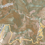 ANST Topo Map 23-3 Mazatzal Divide 3 Preview 3