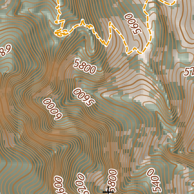 ANST Topo Map 23-4 Mazatzal Divide 4 Preview 3