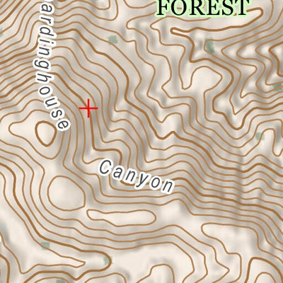 ANST Topo Map 24-1 Red Hills Preview 2