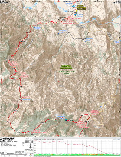 ANST Topo Map 24-1 Red Hills Preview 1