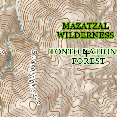ANST Topo Map 24-1 Red Hills Preview 2