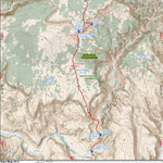 Arizona Trail Association ANST Topo Map 25-1 Whiterock Mesa 1 a digital map