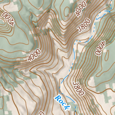 ANST Topo Map 25-1 Whiterock Mesa 1 Preview 3