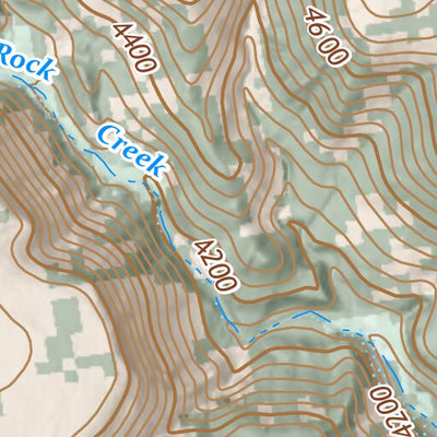 ANST Topo Map 25-2 Whiterock Mesa 2 Preview 3