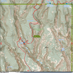 ANST Topo Map 25-2 Whiterock Mesa 2 Preview 1