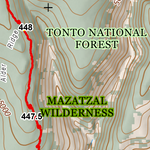 ANST Topo Map 25-2 Whiterock Mesa 2 Preview 2