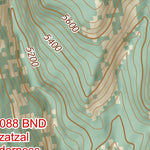 Arizona Trail Association ANST Topo Map 25-3 Whiterock Mesa 3 a bundle exclusive