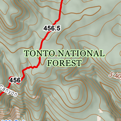 ANST Topo Map 26-1/25-5 Highline 1 Preview 2