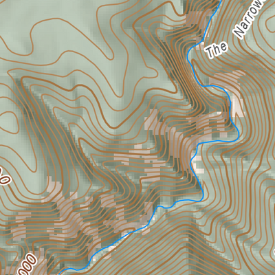 ANST Topo Map 26-1/25-5 Highline 1 Preview 3