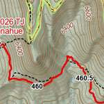 Arizona Trail Association ANST Topo Map 26-2 Highline 2 digital map
