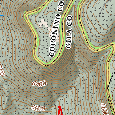 ANST Topo Map 26-2 Highline 2 Preview 3