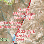 Arizona Trail Association ANST Topo Map 27-1/26-5 Blue Ridge 1 digital map