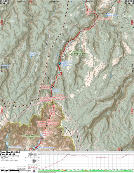 ANST Topo Map 27-1/26-5 Blue Ridge 1 a Preview 1