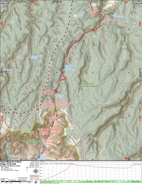 ANST Topo Map 27-1/26-5 Blue Ridge 1 Preview 1