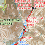 ANST Topo Map 27-1/26-5 Blue Ridge 1 Preview 3