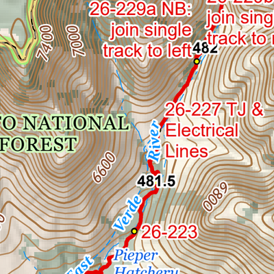 ANST Topo Map 27-1/26-5 Blue Ridge 1 Preview 3