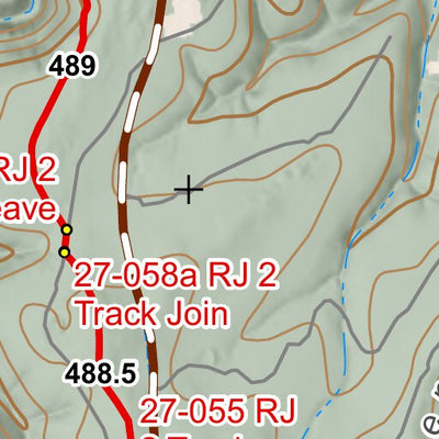 ANST Topo Map 27-2 Blue Ridge 2 a Preview 2