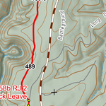 ANST Topo Map 27-2 Blue Ridge 2 Preview 2