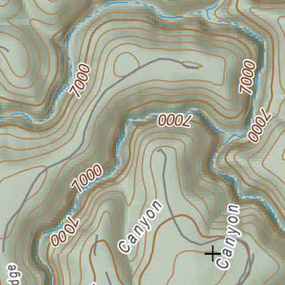 ANST Topo Map 27-2 Blue Ridge 2 Preview 3