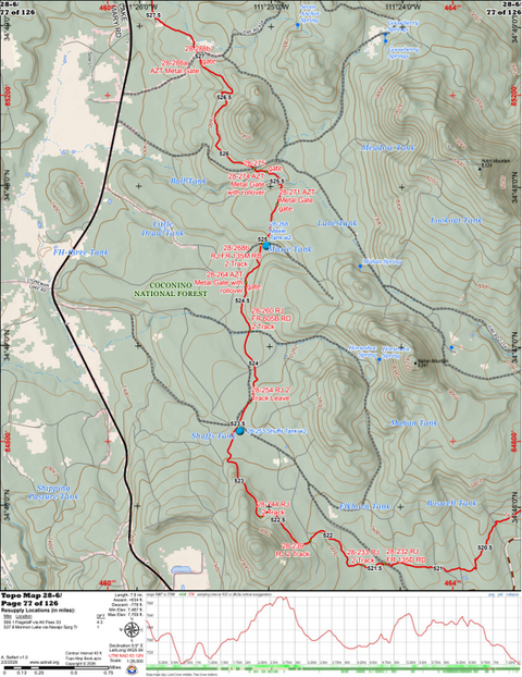ANST Topo Map 28-6 Happy Jack 6 Preview 1
