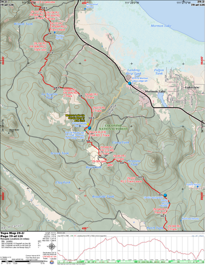 ANST Topo Map 29-2 Mormon Lake 2 Preview 1