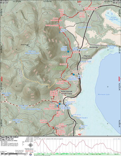 ANST Topo Map 30-1/29-3 Anderson Mesa 1 a Preview 1