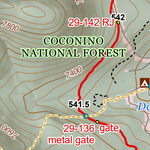 ANST Topo Map 30-1/29-3 Anderson Mesa 1 Preview 2