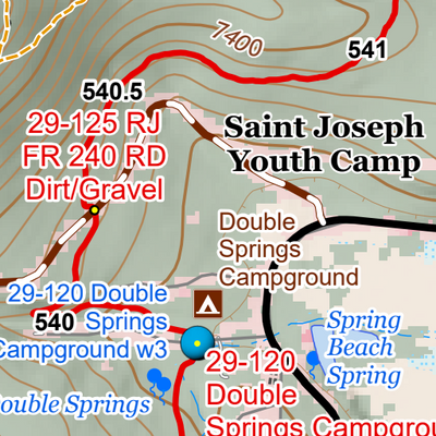 ANST Topo Map 30-1/29-3 Anderson Mesa 1 Preview 3