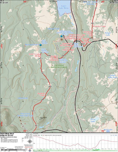 ANST Topo Map 30-2 Anderson Mesa 2 a Preview 1