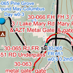 ANST Topo Map 30-2 Anderson Mesa 2 a Preview 3