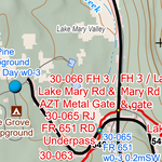 ANST Topo Map 30-2 Anderson Mesa 2 Preview 3