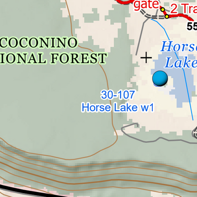 ANST Topo Map 30-3 Anderson Mesa 3 Preview 2
