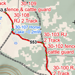 ANST Topo Map 30-3 Anderson Mesa 3 Preview 3
