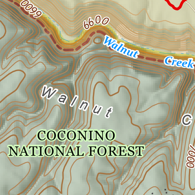 ANST Topo Map 31-2 Walnut Canyon 2 Preview 2