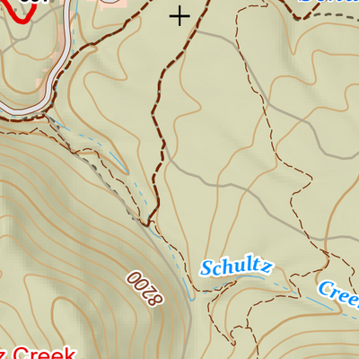 ANST Topo Map 34-1/32-3 San Francisco Peaks 1 Preview 2