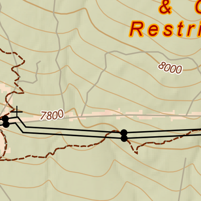 ANST Topo Map 34-2 San Francisco Peaks 2 Preview 2