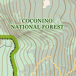ANST Topo Map 34-3 San Francisco Peaks 3 Preview 2