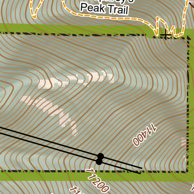 ANST Topo Map 34-3 San Francisco Peaks 3 Preview 3
