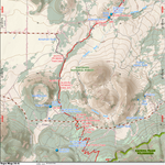 ANST Topo Map 34-4 San Francisco Peaks 4 Preview 1