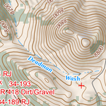 ANST Topo Map 34-4 San Francisco Peaks 4 Preview 3