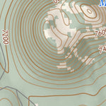 Arizona Trail Association ANST Topo Map 34-5 San Francisco Peaks 5 digital map