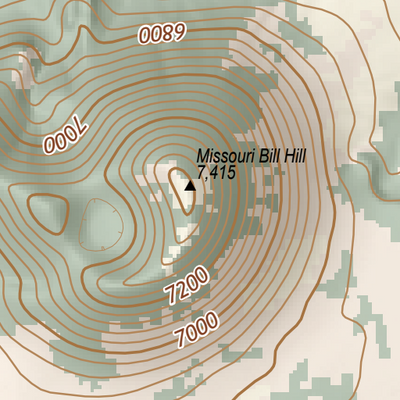 ANST Topo Map 34-6 San Francisco Peaks 6 Preview 3