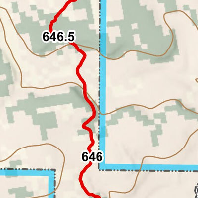 ANST Topo Map 35-3 Babbit Ranch 3 Preview 3