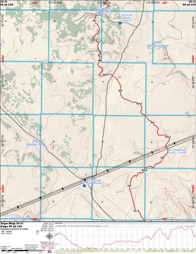 ANST Topo Map 35-3 Babbit Ranch 3 Preview 1