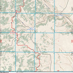 Arizona Trail Association ANST Topo Map 35-4 Babbit Ranch 4 digital map