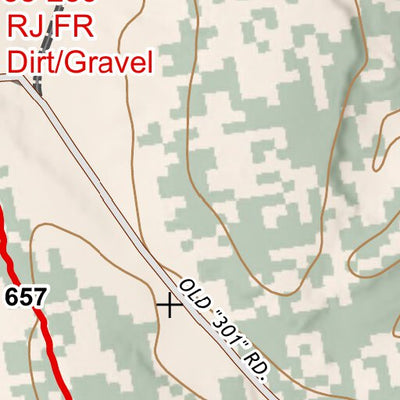 ANST Topo Map 36-1/35-5 Coconino Rim 1 Preview 2