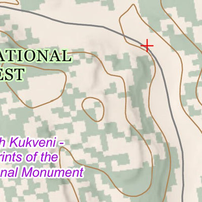 ANST Topo Map 36-1/35-5 Coconino Rim 1 Preview 3