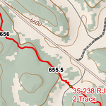 ANST Topo Map 36-1/35-5 Coconino Rim 1 Preview 3