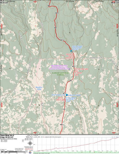 ANST Topo Map 36-2 Coconino Rim 2 a Preview 1